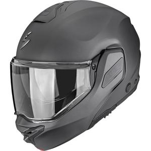 Scorpion EXO-TECH II Solid flip-up motorhelm mat antraciet