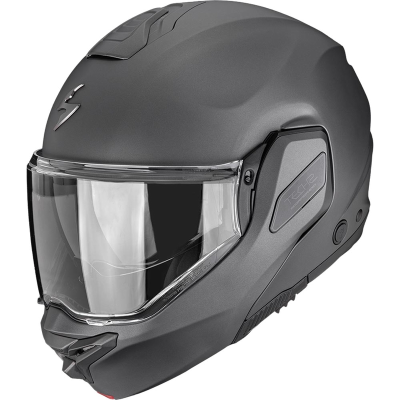 Scorpion EXO-TECH II Solid flip-up motorhelm mat antraciet