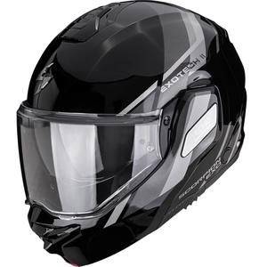 Scorpion EXO-TECH II Markus opklapbare motorhelm zwart-zilver
