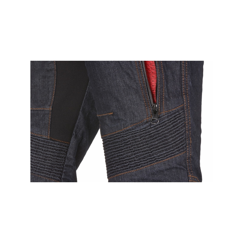 Dámské jeansy na motorku Ayrton Date modré