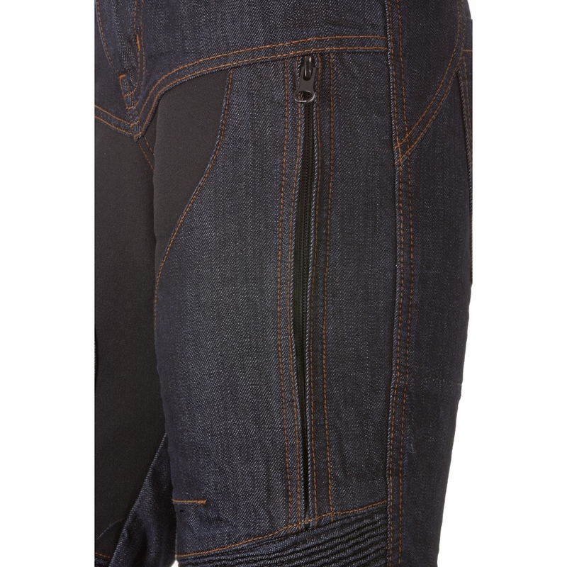 Dámské jeansy na motorku Ayrton Date modré