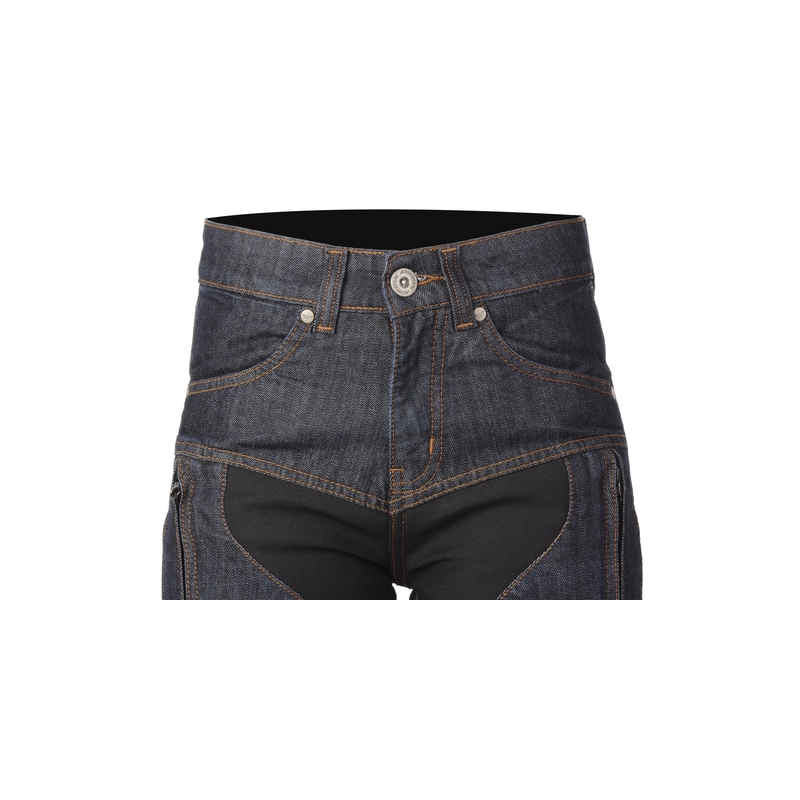 Dámské jeansy na motorku Ayrton Date modré