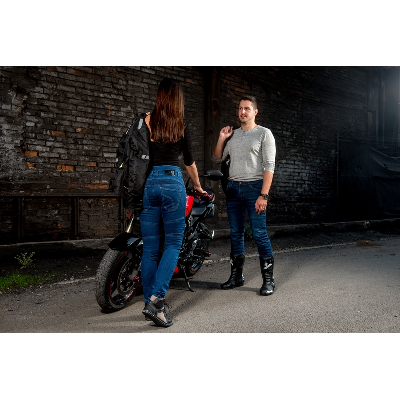 Dámské jeansy Street Racer Basic modré výprodej