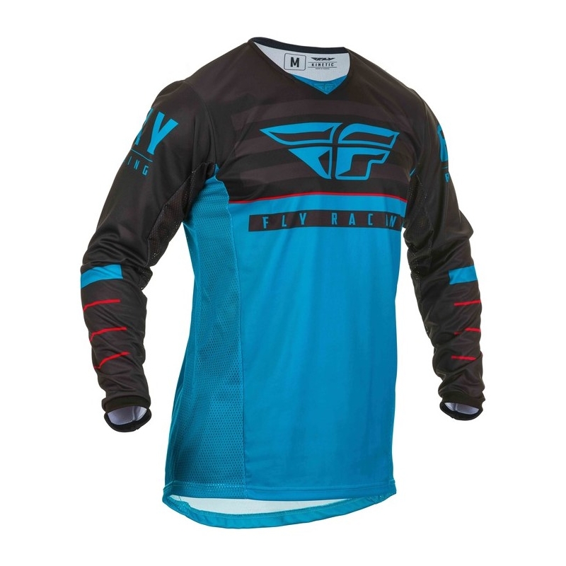 Motokrosový dres FLY Racing Kinetic K120 2020 modro-černo-červený