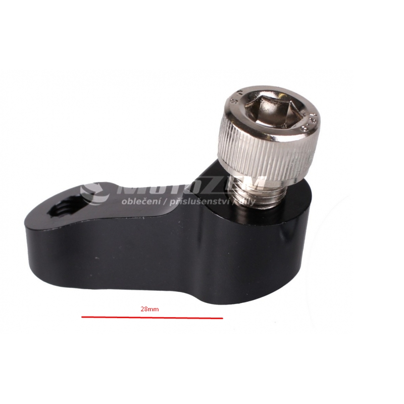 Universele adapter voor spiegelverlenging R-TECH M10 zwart uitverkoop