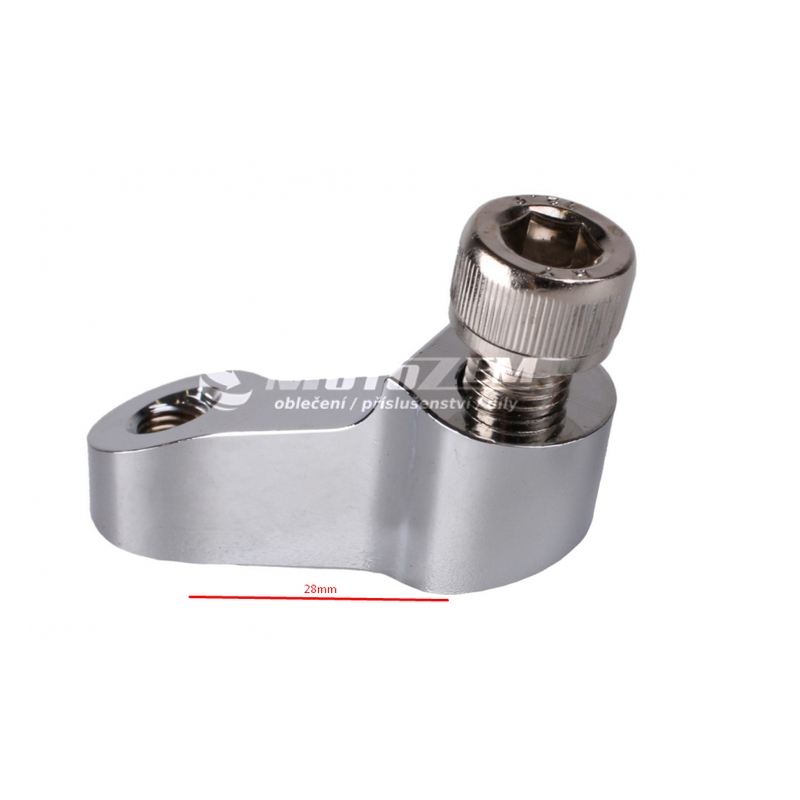 Universele adapter voor spiegelverlenging R-TECH M10 chroom