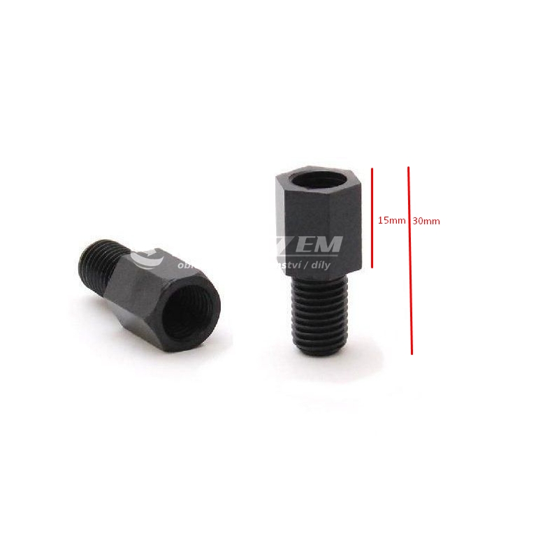 Verloopstuk voor Vicma 10L/8L RT2 spiegel