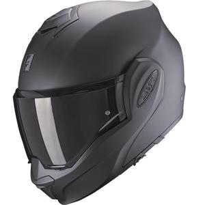 Scorpion EXO-TECH Lite Solid flip-up motorhelm matzwart