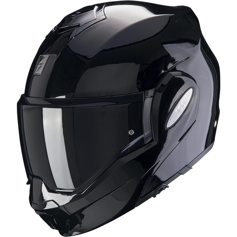Scorpion EXO-TECH Lite Solid flip-up motorhelm zwart