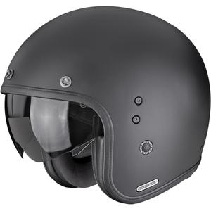 Scorpion Belfast II Solid Open Face Motorhelm Matzwart