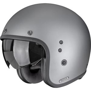 Scorpion Belfast II Solid Open Face Motorhelm Mat Titanium Grijs
