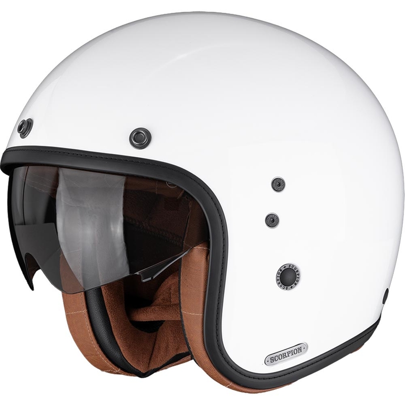 Scorpion Belfast II Luxe open motorhelm wit