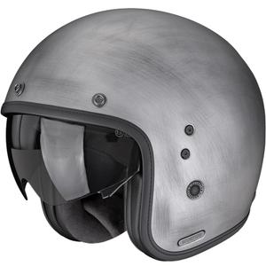 Scorpion Belfast II Scratch Open Face Motorhelm Zilver