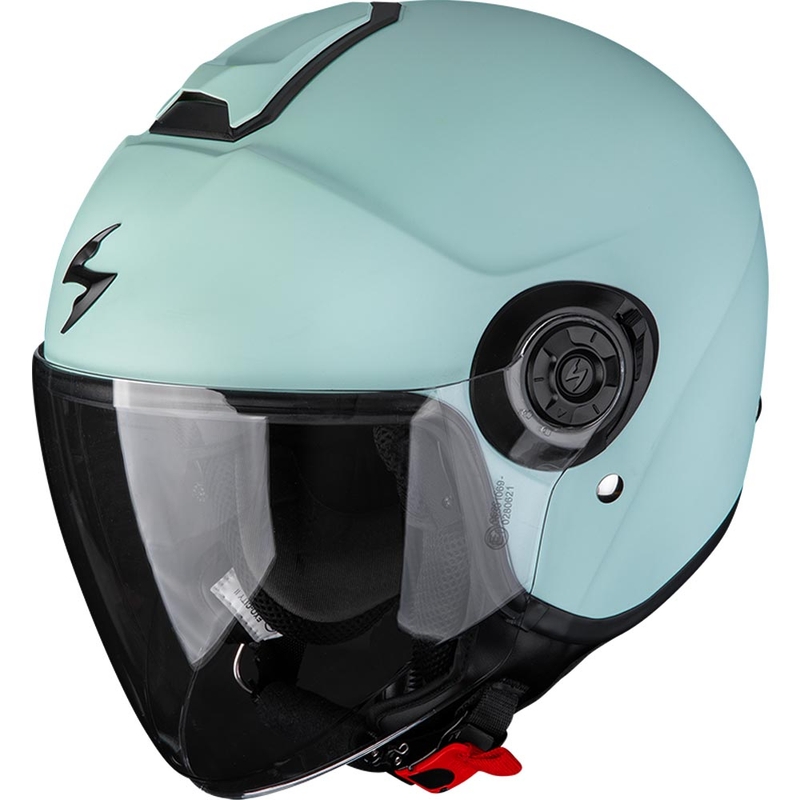 Scorpion EXO-CITY II Solid open motorhelm, mat mintgroen