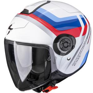 Scorpion EXO-CITY II Sport open motorhelm wit-blauw-rood