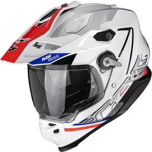 Endurohelm Scorpion ADF-9000 Air Summit wit-rood-zilver