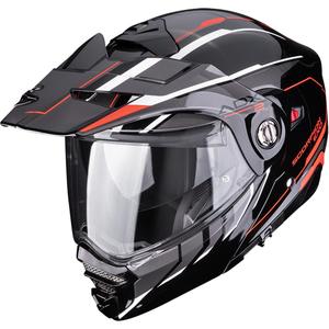 Enduro motorhelm Scorpion ADX-2 Walt zwart-zilver-rood