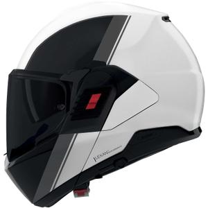 Opklapbare motorhelm Nolan N120-1 Verniciatura Speciale 356 glanzend parelmoerzwartgrijs