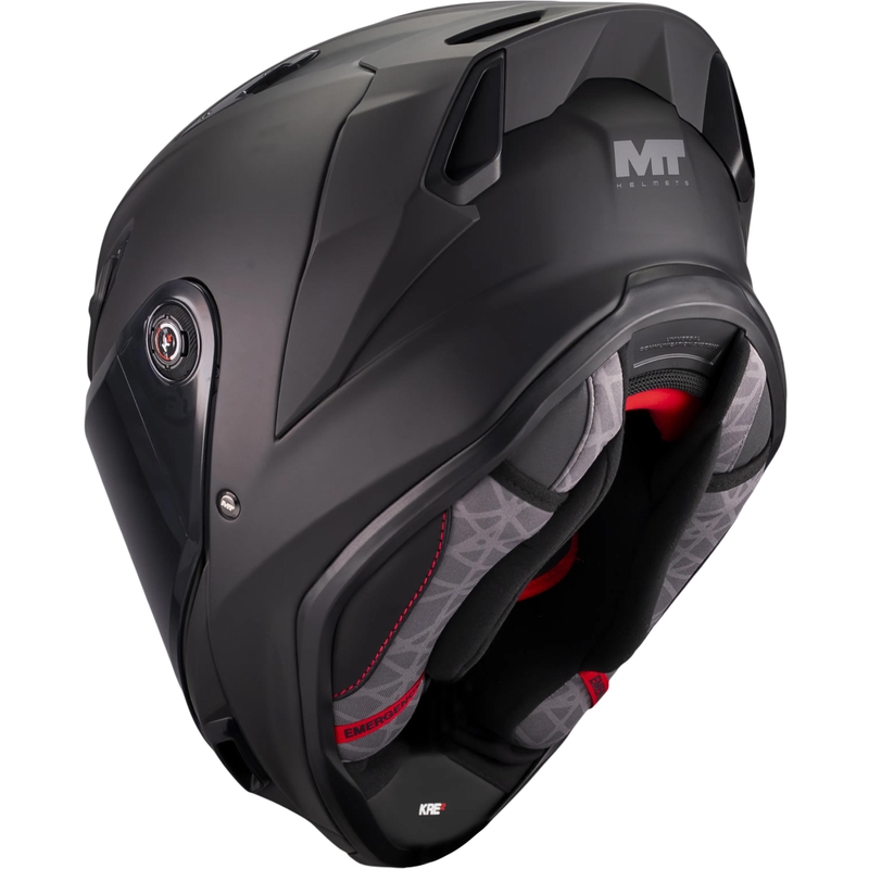 Integraal motorhelm MT KRE 2 Pure A1 matzwart