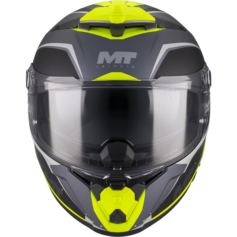 Integraal motorhelm MT Thunder 4 R SV Wind Tunnel B3 zwart-grijs-fluor geel