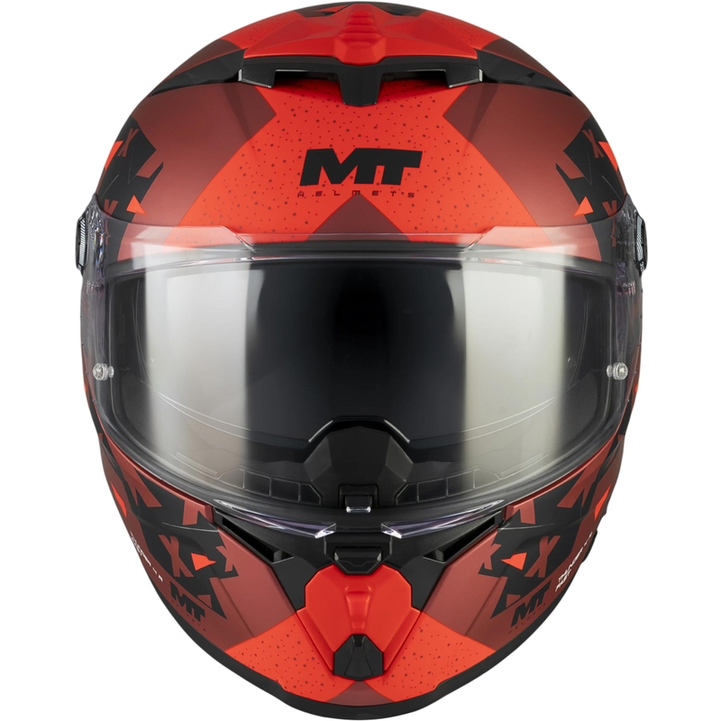 Integraal motorhelm MT Thunder 4 R SV Fast C5 matzwart-grijs-rood