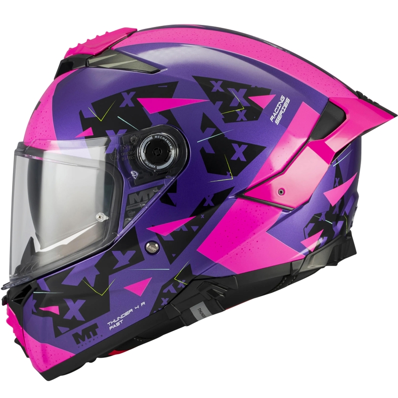 Integraal motorhelm MT Thunder 4 R SV Fast C8 paars-roze-zwart