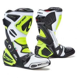 Forma Ice Pro Flow wit-zwart-fluo gele motorlaarzen