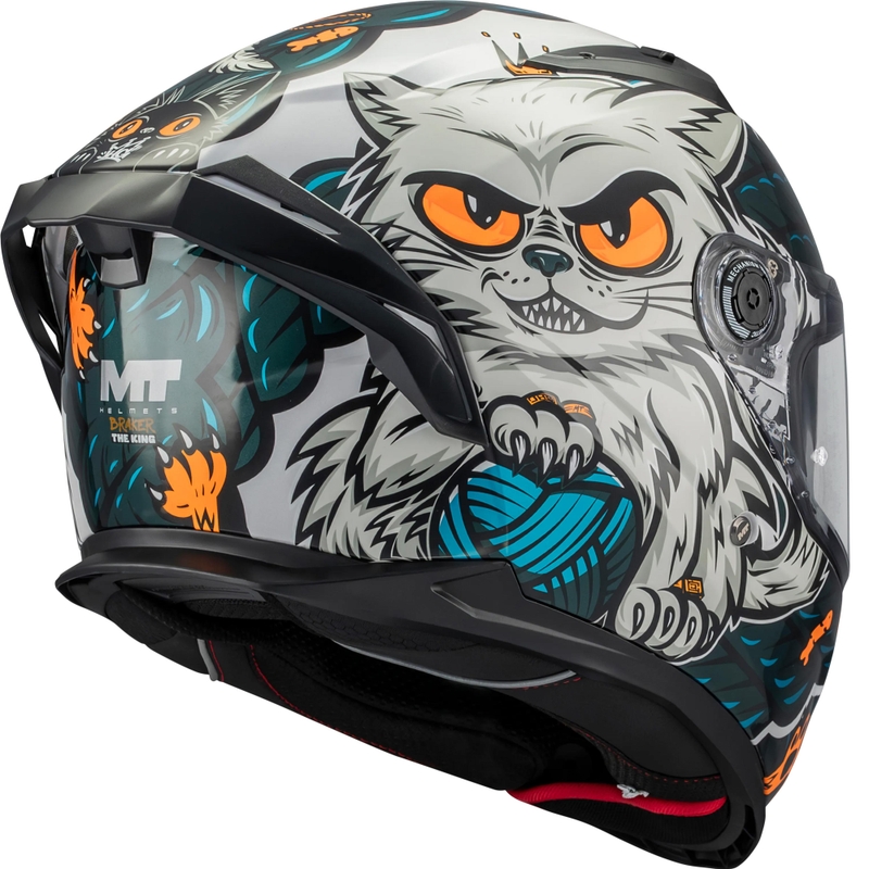 Integraalhelm voor motorfietsen MT Braker SV King A7 grijsblauw