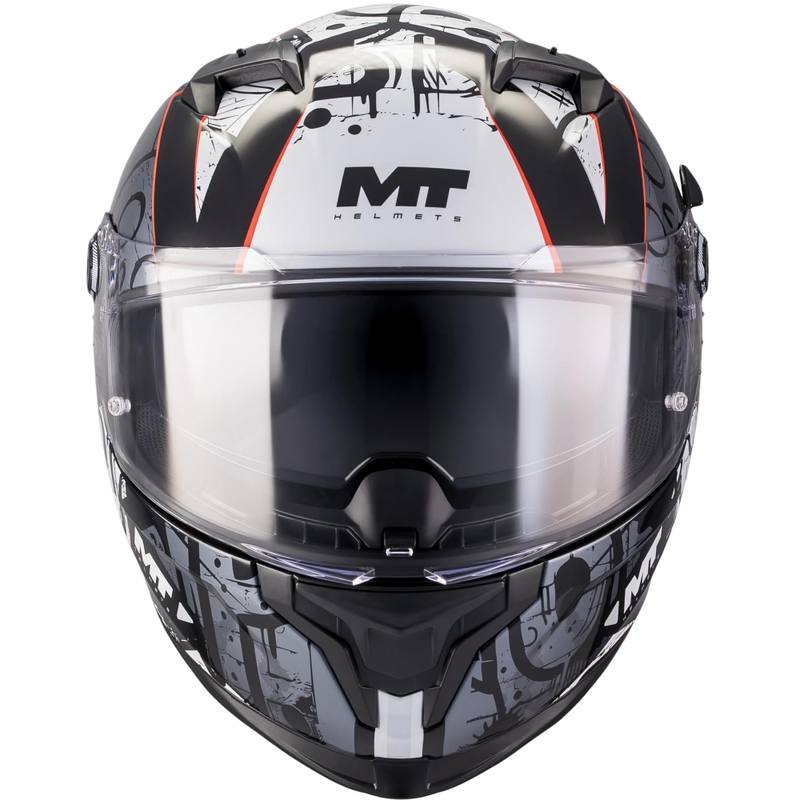 Integraal motorhelm MT Braker SV Blackboard B0 zwart-grijs
