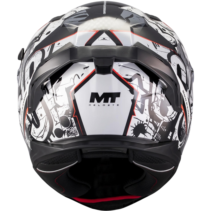 Integraal motorhelm MT Braker SV Blackboard B0 zwart-grijs