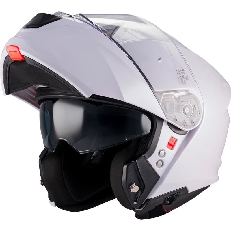 Opklapbare motorhelm MT Genesis R SV A0 wit