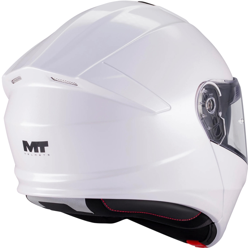 Opklapbare motorhelm MT Genesis R SV A0 wit