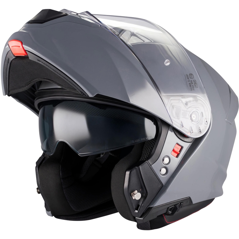 Opklapbare motorhelm MT Genesis R SV A12 grijs