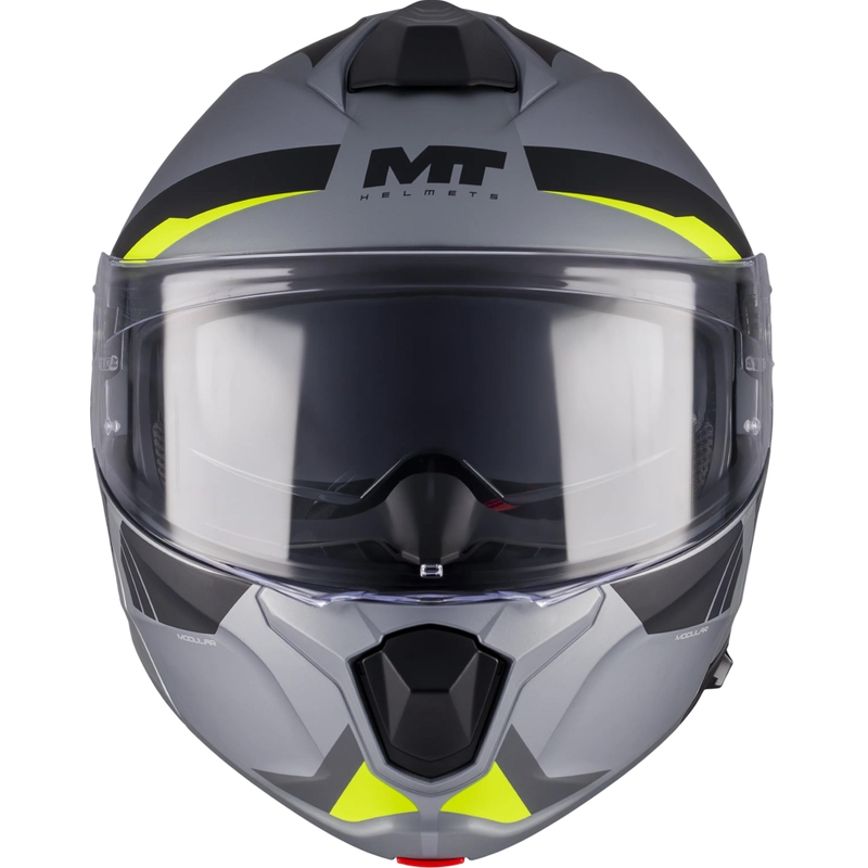 Opklapbare motorhelm MT Genesis R SV Cheeky C3 zwart-grijs-fluo geel