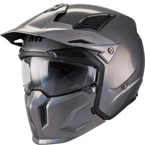Modulaire motorhelm MT Streetfighter SV S Special Pure T2 glanzend meerkleurig