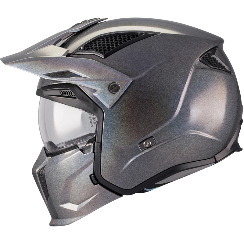 Modulaire motorhelm MT Streetfighter SV S Special Pure T2 glanzend meerkleurig