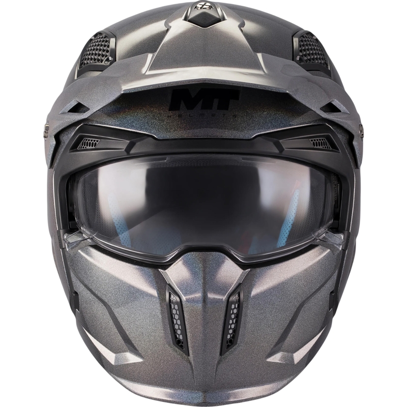 Modulaire motorhelm MT Streetfighter SV S Special Pure T2 glanzend meerkleurig
