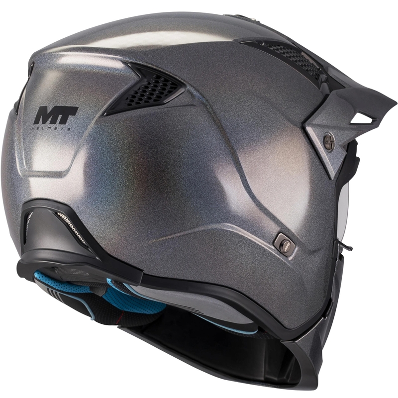 Modulaire motorhelm MT Streetfighter SV S Special Pure T2 glanzend meerkleurig
