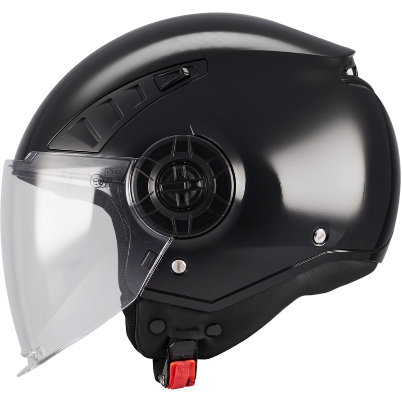 Open motorhelm MT Aeris Pure A1 zwart