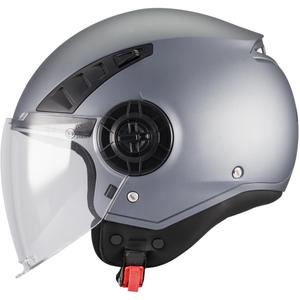 Open motorhelm MT Aeris Pure A2 matgrijs