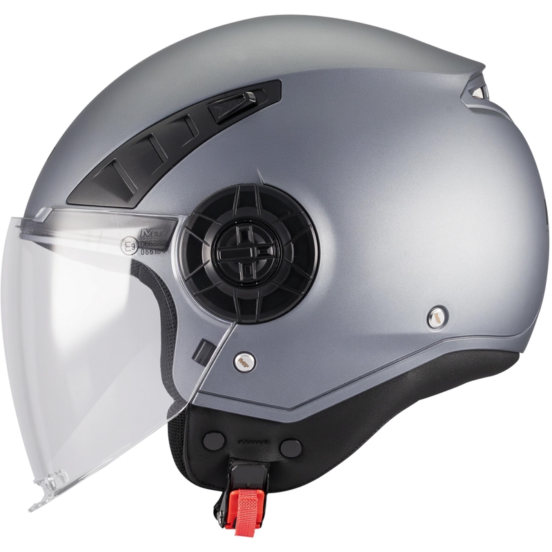 Open motorhelm MT Aeris Pure A2 matgrijs