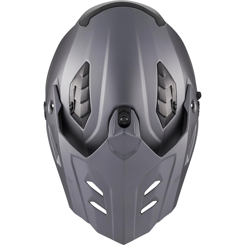 Enduro motorhelm MT Track SV Pure A2 matgrijs
