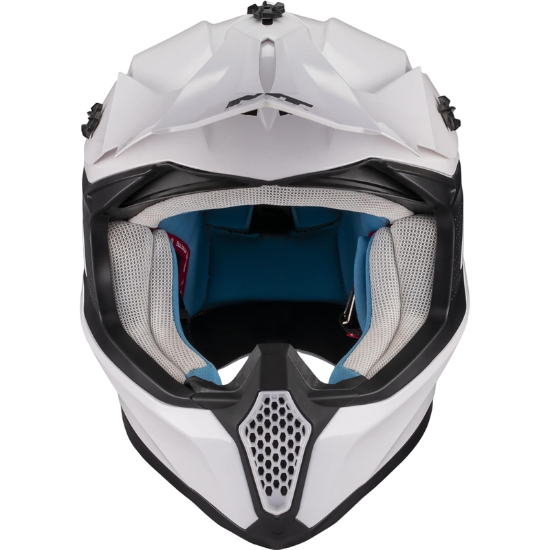 Motocrosshelm MT Falcon S Pure A0 wit