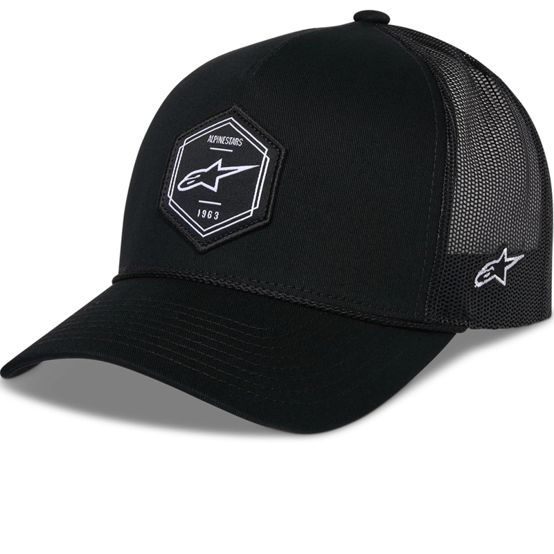 Alpinestars Hexeon Trucker Cap zwart-zwart