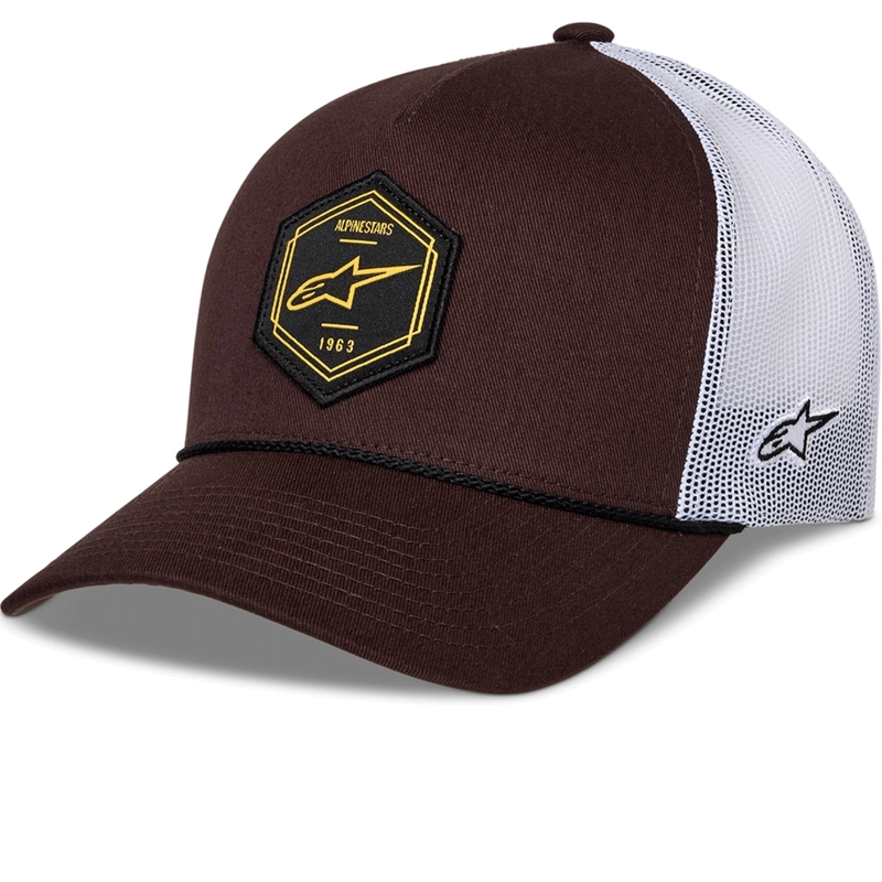 Alpinestars Hexeon Trucker Cap bruin-wit