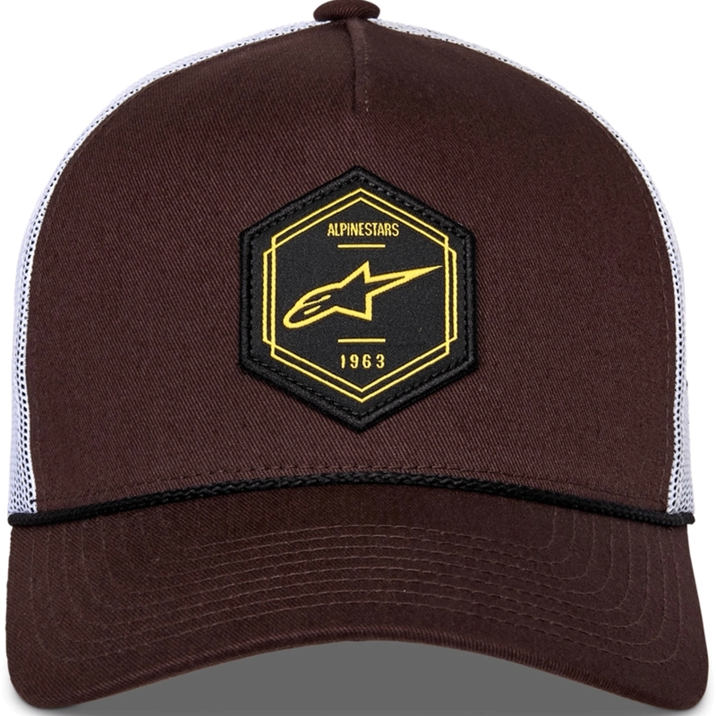 Alpinestars Hexeon Trucker Cap bruin-wit