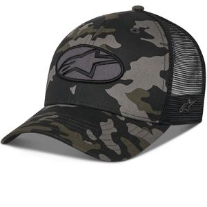 Alpinestars Oblique Camo Trucker Cap zwart-camouflage-zwart