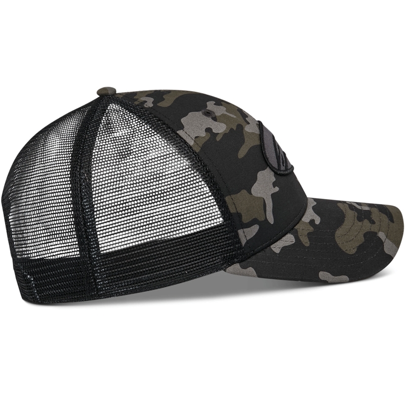 Alpinestars Oblique Camo Trucker Cap zwart-camouflage-zwart
