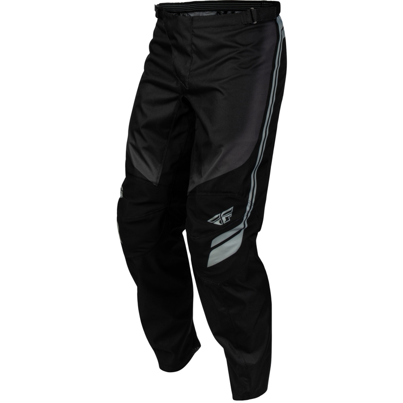 FLY Racing F-16 Raze kindermotocrossbroek zwart-grijs