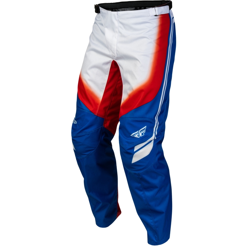 FLY Racing F-16 Raze rood-wit-blauwe motorcrossbroek